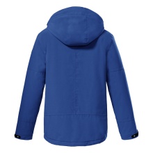 Killtec Winter Jacket Kow 206 Down Look with Hood (windproof, waterproof, breathable, PFC-free) royal blue Kids